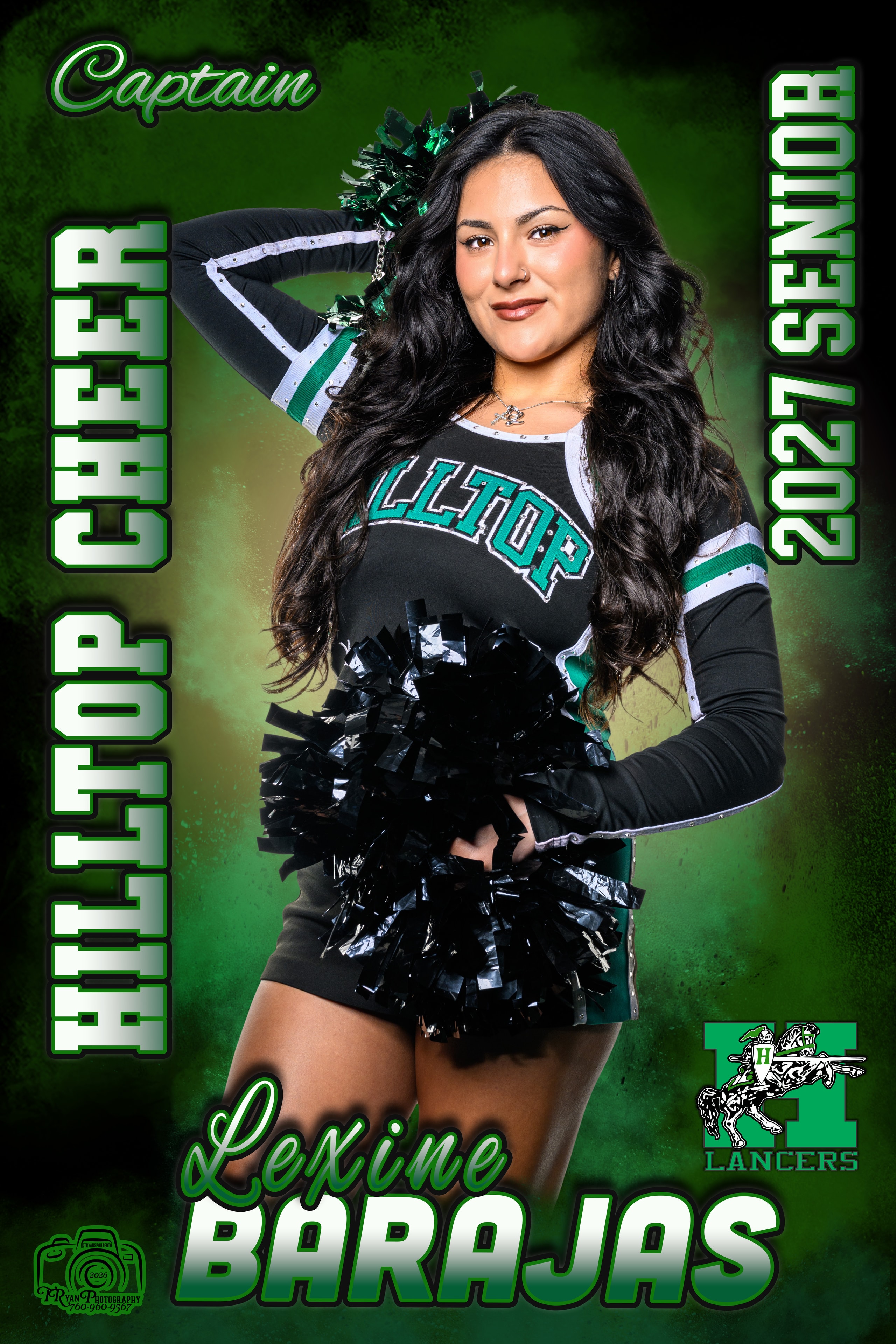 Senior banner portrait